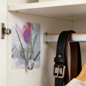Porte-manteau mural auto-adhésif à deux niveaux Bailiwang, sans perçage, en tissu, pour salon, salle de bain, porte-ustensiles - Product Image 2