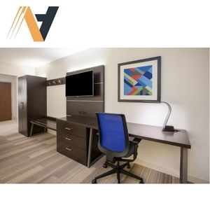 Venta al por mayor de muebles de dormitorio de diseño personalizado de madera maciza convertible para baño Proyecto de procesamiento OEM para Holiday Inn - Product Image 5