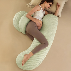 Oreiller de maternité très vendu pour le soutien du ventre, OEM ODM, 2-en-1, doux, rafraîchissant et confortable, pour femmes enceintes - Product Image 6