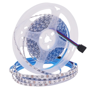 RGB LED 조명 <span class=keywords><strong>12V</strong></span> 5M LED 스트립 SMD3535 120Leds/m 유연한 리본 다이오드 5mm PCB RGB LED 테이프 비방수 실내 조명 - Product Image 6