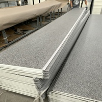 Panneau mural sandwich en acier EPS de couleur brique, imperméable, anti-corrosion, 20 mm, pour la rénovation de bâtiments et les façades