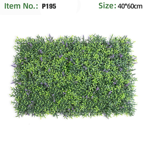 Panneau mural vertical en gazon artificiel de buis en plastique pour aménagement paysager intérieur, terrasses, Thanksgiving et mariages - Vente en gros - Product Image 6