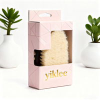 Proveedor de Empaques de Marca Privada, Caja de Papel para Cepillo de Masaje Seco, Caja de Empaque para Cepillo de Limpieza en Seco, Caja para Cepillo Exfoliante