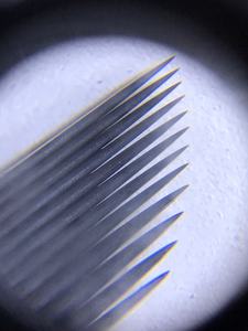 Lame Affilate Super Nere Biomaser per <span class=keywords><strong>Microblading</strong></span>, Aghi Lisci per Penna da Tatuaggio Manuale - Product Image 3