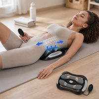 Masajeador Eléctrico Lumbar con Calor y Vibración para Alivio del Dolor y Recuperación de la Espalda Baja