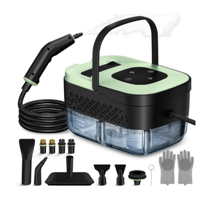 Portable Handheld Steam Cleaner 16 Accessories 6 <b>Level</b> Adjustable 15s Heat Up <b>Tile</b> Grout Floor Cleaner Home Use - Product Image 1