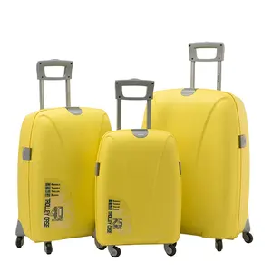 Chariot à bagages à main classique PP 18 22 26 pouces 3 ensembles de bagages pour les voyages longue distance valise à roulettes durable