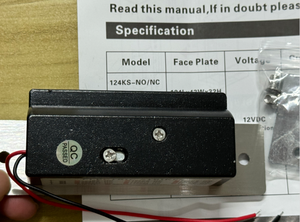 Cerradura de puerta eléctrica mejorada 2025 para sistema de Control de acceso de puerta Fail-Secure/Fail-Safe ajustable (voltaje de entrada 12VDC) - Product Image 2