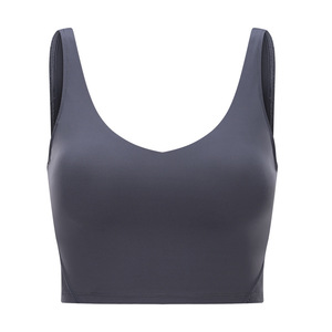 Fitness <span class=keywords><strong>yoga</strong></span> y <span class=keywords><strong>yoga</strong></span> sujetador de chaleco de verano monos básicos de alta calidad impreso deportes bra - Product Image 2