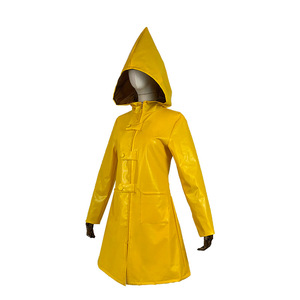 Little Nightmares II Mono Cosplay Gelber Regenmantel Kinder Anime Rollenspiel Kostüm Halloween Outfit - Product Image 3