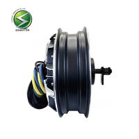 QSMOTOR 12"V5 25000WP, Daya Terukur 75000W, Efek Hall Ganda, 22-sumbu, Rasio Gigi 230, 3.0J, Motor DC Tanpa Sikat