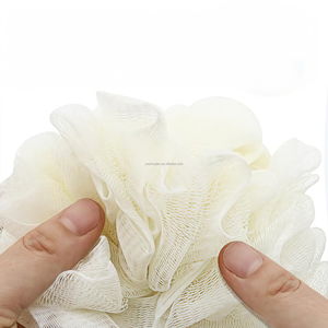 Brush Sponge <strong>Simple</strong> Design Loofah Wood Handle <strong>Exfoliating</strong> 6 Color Massage Brushes Soft Mesh Back Body Bath Shower Scrubber - Product Image 2
