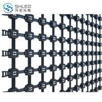 P100 Flexible Led Vorhang Display Preis Video Werbung Bildschirm