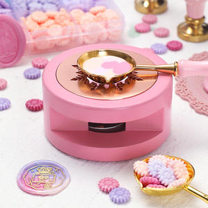 Cuillère à cire à cacheter 11,8 cm * 2,6 cm avec manche en métal pour la fonte de la cire, fournitures artisanales - Product Image 4