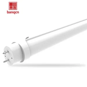 مصباح أنبوبي ليد مخصص T8 إمداد المصنع من Banqcn بقدرة 10 واط و12 واط و15 واط و18 واط و22 واط مصباح أنبوبي ليد طول 4 أقدام مصباح أنبوبي ليد عالي الطاقة للمكتب
