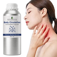 Liquide apaisant pour la circulation corporelle, extrait d'herbes naturelles, soin de massage corporel, liquide pour usage externe sur la peau