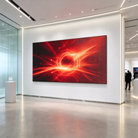 Module d'écran LED intérieur haute fréquence de rafraîchissement P1.53, taille personnalisée, affichage LED couleur pleine pour centre commercial, salle d'exposition