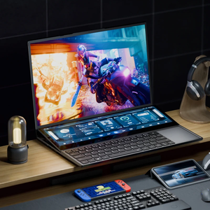 Intel Core I9 10885H Pantalla dual 16 pulgadas Pantalla táctil de 14 pulgadas Programación Laptop Notebook Windows11 - Product Image 6