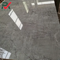 Panneau MDF mélaminé série Darx Glossy Stone, imitation pierre OEM, 12 mm, 15 mm, 18 mm pour décoration intérieure