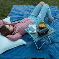 Table de camping pliable en aluminium léger et portable Naturehike FT08 pour l'extérieur