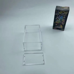 Hot Bán Cao Cấp Acrylic Bảo Vệ Trường Hợp Nhỏ Tăng Cường Hộp Nam Châm Nắp Rõ Ràng Acrylic Bảo Vệ Hiển Thị Trường Hợp Cho Pokemon - Product Image 4