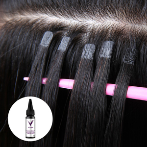 <span class=keywords><strong>Colle</strong></span> professionnelle à séchage ultra-rapide activée par la lumière UV pour extensions de <span class=keywords><strong>cheveux</strong></span> - Comprend des flacons de 5 ml et une lampe LED pour un service rapide - Product Image 6