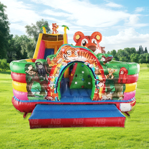 Custom <b>Inflatable</b> House With <b>Slide</b> Jumping Castle for Rental Sale <b>Inflatable</b> <b>Water</b> <b>Slide</b> <b>Inflatable</b> <b>Water</b> <b>Slide</b> Custom Inflatabl - Product Image 3