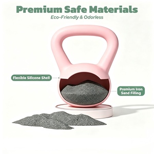 <span class=keywords><strong>Kettlebell</strong></span> Morbido per Allenamento Domestico, Impugnatura Antiscivolo, Sicuro sul Pavimento, Silenzioso, per Allenamento di Forza - Product Image 2