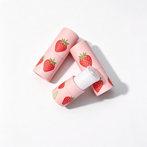 Tubos de Papel Pequeños Biodegradables y Libres de Plástico para Cosméticos, Diseño Personalizado, Mini Tubos de Bálsamo Labial de Papel - Product Image 2