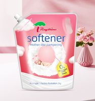 Meilleures ventes Mère-Comme choyer Rose parfum Blanchisserie Adoucissant pour laver les vêtements 2 KG/Bag