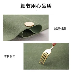 Toile de fond en cuir givré imperméable et antireflet pour photographie de natures mortes, bijoux et accessoires de prise de vue en direct - Product Image 5