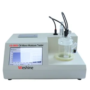 Karl Fischer Titulador Automatic Karl Fisher Water Content Test Oil Trace Moisture Tester