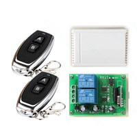 Commutateur de télécommande sans fil bidirectionnel 12V 2CH relais contrôleur de moteur à courant continu télécommande de porte de garage KR1202