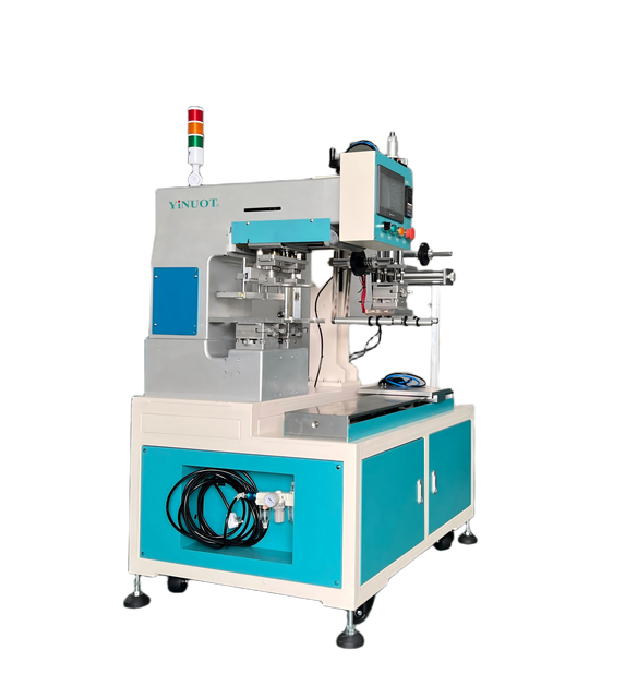 Non-standard Customized Semi-Automatic Pneumatic Aluminum Hot Stamping Pad Printing Combined Equipment Label Printer for