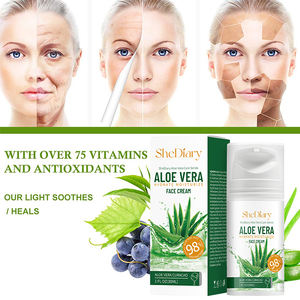 Venta al por mayor SheDiary 100% Pure Natural Aloe Vera Crema Cuidado <span class=keywords><strong>facial</strong></span> Hidratante calmante Nutritiva <span class=keywords><strong>Mejor</strong></span> crema <span class=keywords><strong>facial</strong></span> <span class=keywords><strong>para</strong></span> la belleza - Product Image 5