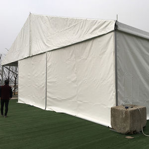 Grande tente d'entrepôt en PVC personnalisée Auvent de stockage temporaire étanche pour les ateliers et événements en plein air Murs latéraux en tissu - Product Image 1