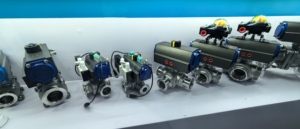 Scotch ngã ba khí nén Thiết bị truyền động kép hành động duy nhất tiêu thụ khí thấp KF chân không đúc bóng van xoay 90 ° OEM tùy chỉnh - Product Image 4