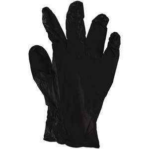 Guantes de Seguridad Desechables Boardwalk BWK396MBX de 4.4 Mil, de Uso General, Sin Polvo, Negros, Tamaño Mediano, 100 por Caja - Product Image 4