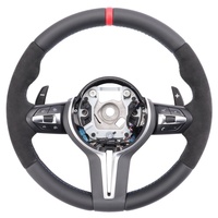 Volant personnalisé noir LCI M pour BMW E71 E87 E92 E93 M3 F02 F10 F22 F30 F32 F82 M2 M4