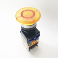 LA38-11MTD LAY50-22D-11MTD 22mm maintenu auto-verrouillage rouge vert jaune indicateur LED 6 ~ 380V bouton-poussoir champignon illuminé