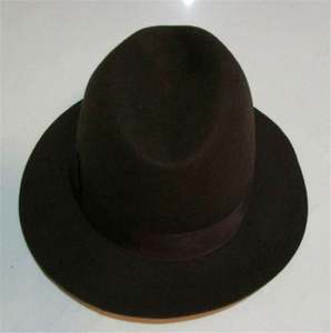 Sombrero Fedora Británico Retro de Fieltro de Lana para Hombre de Mediana Edad, Estilo Caballero, para Fiesta, Iglesia, Invierno, con Ala Ancha - Product Image 3