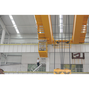 Móc Đôi Xe đẩy đôi 30 tấn 50T 60t 10t 20t 40T điện trên không đi du lịch cần cẩu đôi dầm cầu trên không cần cẩu - Product Image 4