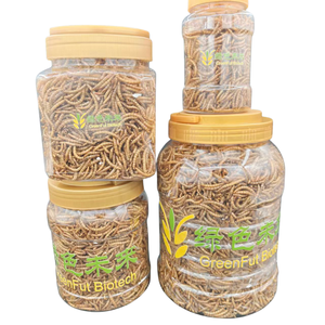 Larves de Mouches Soldat Noires Séchées 100% Naturelles Riches en Calcium pour Nourrir les Oiseaux, les Poissons et les Hamsters – Protéines d'Insectes et Vers Séchés - Product Image 6