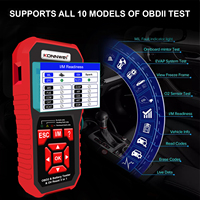 KONNWEI KW870 KW880 KW890 Probador de Baterías de Coche de 12V, Herramienta de Diagnóstico Automotriz 3 en 1, Escáner OBD2, Lector de Códigos, Compatible con OLIVER