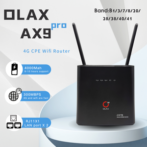 เราเตอร์ Olax Ax9 Pro Lte ปลดล็อค B1/3/7/8/28ab/38/39/40 Wifi 4g พร้อมเสาอากาศภายนอก รองรับซิมการ์ด ราคาเราเตอร์ Wifi - Product Image 6