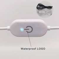Câble de commutation tactile USB ANNXIN avec variateur d'intensité Type-C Micro USB et rétroéclairage bleu pour bande LED 1,2 m Vente en gros OEM