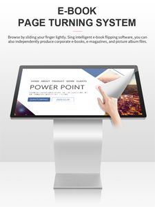 32 43 49 55 65 inch tương tác kỹ thuật số LCD tự dịch vụ thông tin truy vấn ngang kiosk cho trung tâm mua sắm quảng cáo xuất bản - Product Image 4