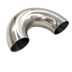 Vệ sinh phù hợp thép không gỉ SS304 SS316L mông hàn U hình dạng uốn cong 180 độ ống khuỷu tay bpe 1 "-4" - Product Image 6