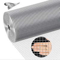 Malla de alambre soldada de acero inoxidable 304, 1/2"x1/2", calibre 19, 48"x100 pies, para gallineros, cercas de aves, jaulas de pájaros, aviarios, protección contra conejos y roedores