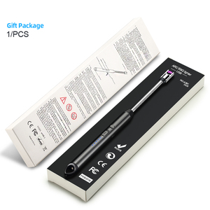 Encendedor de cocina de arco eléctrico recargable USB sin llama a prueba de viento portátil largo cuello Flexible y gancho colgante Aleación de Zinc - Product Image 4